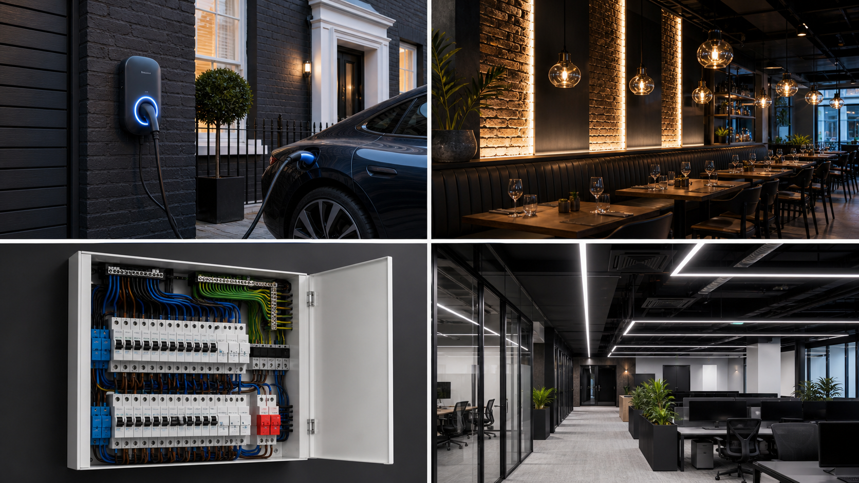 Recent electrical installation projects across London